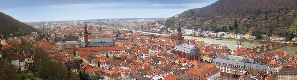 Old Heidelberg - view from the castle